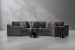Embergrain Modular C-Shape Couch - Driftshade Veil L-Shaped & Corner Couches - 1