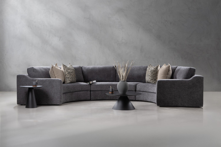Embergrain Modular - Grand C-Shape Couch - Driftshade Veil L-Shaped & Corner Couches - 1