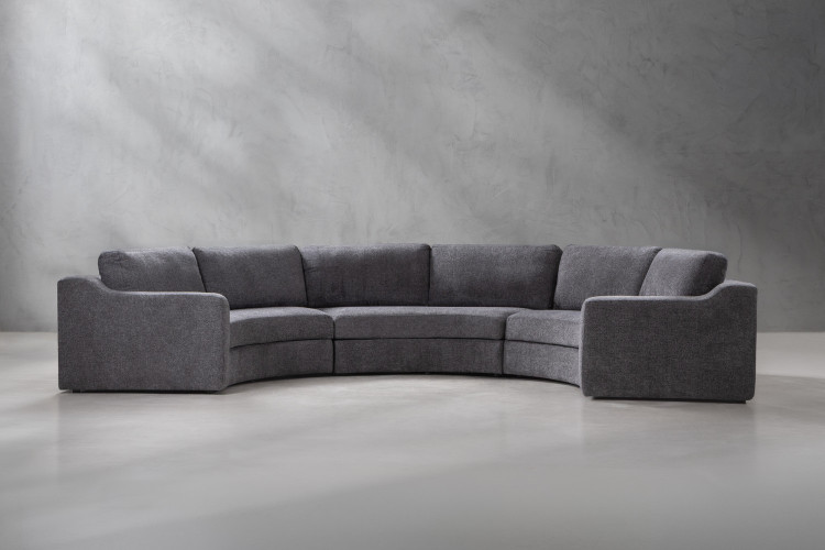 Embergrain Modular - Grand C-Shape Couch - Driftshade Veil L-Shaped & Corner Couches - 1