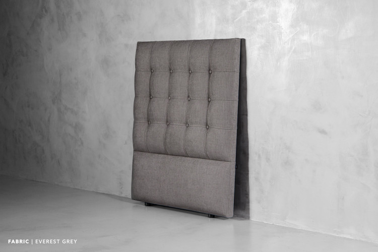 Ariella Headboard - Single - Everest Grey Single Headboards - 1