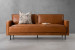 Striderman Leather 3-Seater Couch - Desert Tan 3 - Seater Couches - 1