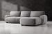 Arden L - Shape Couch - Lunar Grey Couches - 4