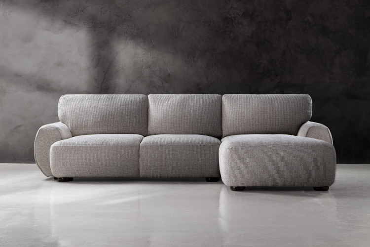 Arden L - Shape Couch - Lunar Grey Couches - 1