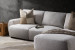 Arden L - Shape Couch - Lunar Grey Couches - 7