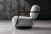 Fleuron Swivel Armchair - Luma Frost Chairs - 4