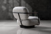 Fleuron Swivel Armchair - Luma Frost Chairs - 5