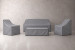 Protective Cover - Savona Patio Lounge Set - Grey Protective Covers - 3