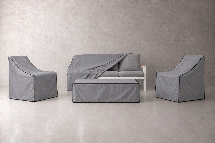 Protective Cover - Savona Patio Lounge Set - Grey Protective Covers - 1