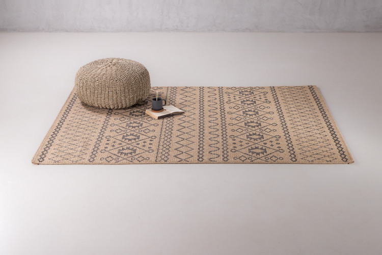 Ziyah Patio Rug - Natural - Medium Patio Rugs - 10