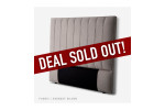 Harlem Headboard - Queen - Everest Silver |  21 Day Deals - 