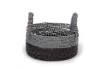 Reza Basket - Small - Grey & Dark Grey | Baskets | Decor - 