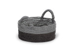 Reza Basket - Large  - Grey & Dark Grey | Baskets | Decor  -