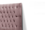 Catherine Headboard - Double - Velvet Pink - 
