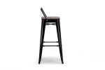 Tyce Tall Bar Chair - Black  -