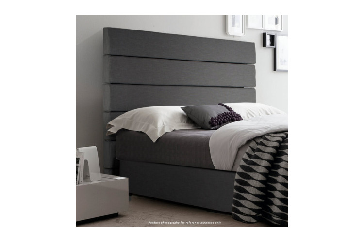 Drew Panel Headboard - Single - Urban Steel - 