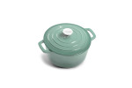 Nouvelle Cast Iron Casserole 20cm - Misty Teal -