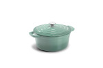 Nouvelle Cast Iron Casserole 20cm - Misty Teal -