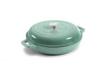Nouvelle Cast Iron Oven Pan 30cm - Misty Teal -