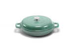 Nouvelle Cast Iron Oven Pan 30cm - Misty Teal -