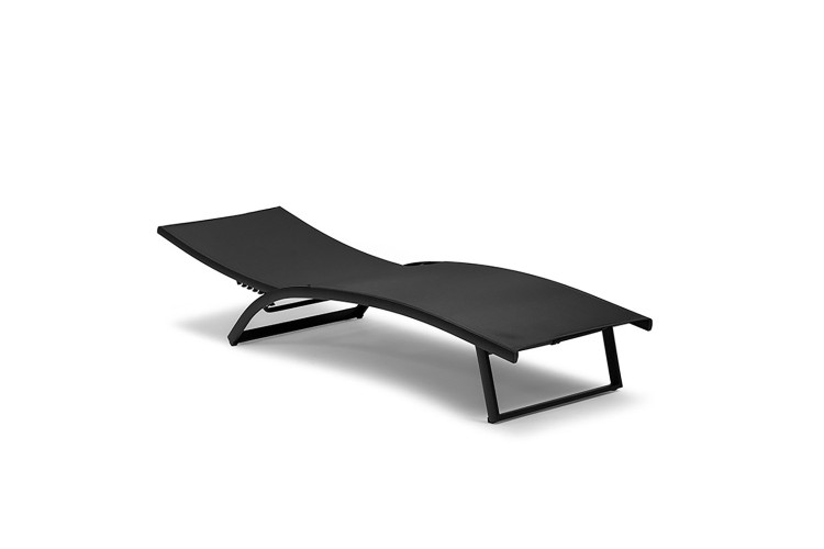 Alayna Pool Lounger - Black Sun and Pool Loungers - 1