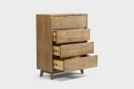 Peyton Acacia Wood Chest Of Drawers for Sale -