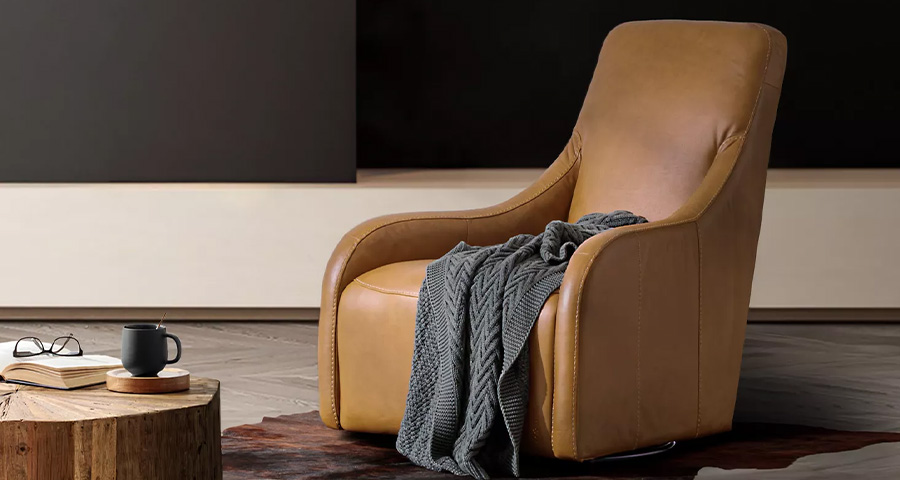 cielo_vesper_leather_swivel_armchair