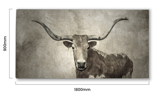 cielo_texas_longhorn_canvas