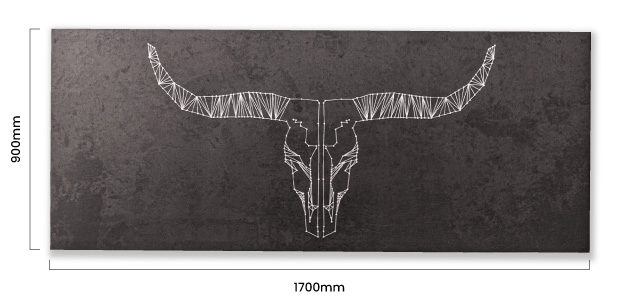 cielo_canvas_art_longhorns