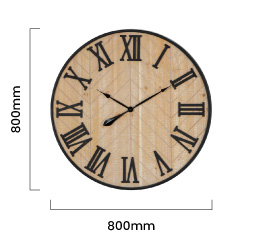 cielo_nevaeh_wall_clock_dimensions