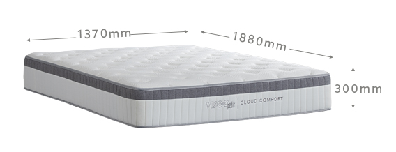 cielo_ariella_bed_combo_double_dimensions